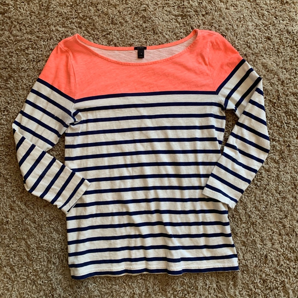 🎉4 for $20🎉 J.Crew Boatneck 3/4 Sleeve Tee